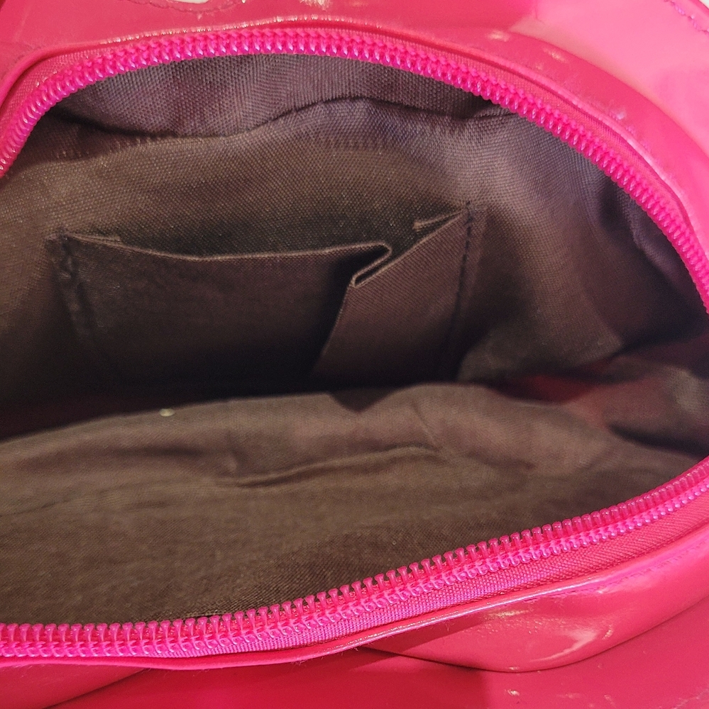 Hot Lips Clutch Mini Bag Fuchsia Pink Cosmetic Purse Decor Accessorie Kiss Lip - Picture 2 of 6